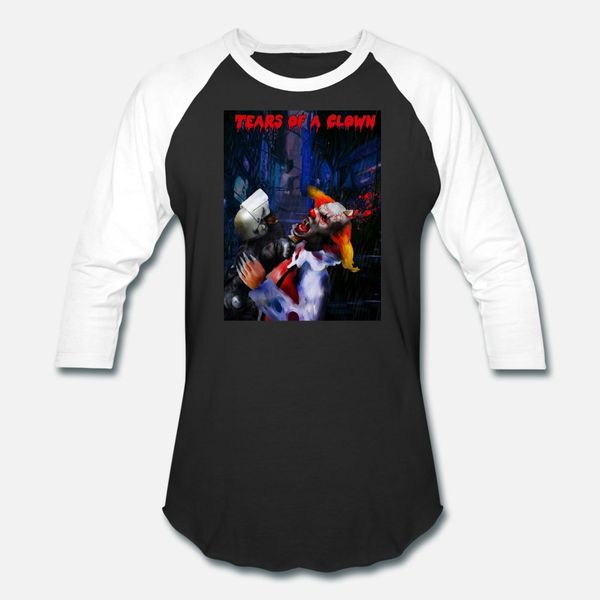 

слезы клоуна т рубашки мужчин создать футболочку o шеи нормальная sunlight basic summer style оригинал рубашка