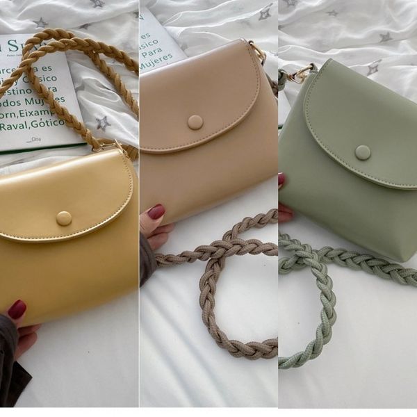 

internet celebrity messenger postman small square bagfor women 2020 new trendy ins small square bag advanced western style shoulder bag oeyb