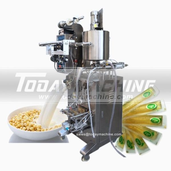 

automatic filling honey stick tomato paste sachet packing machine with date printing