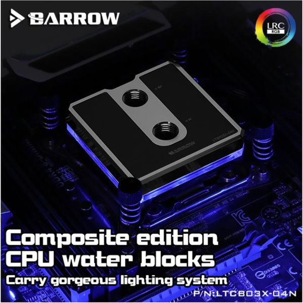 

fans & coolings barrow ltcp03x-04n, for intel lga2011 x99/x299 composite cpu water blocks, pom/barss optional, lrc 2.0 5v 3pin