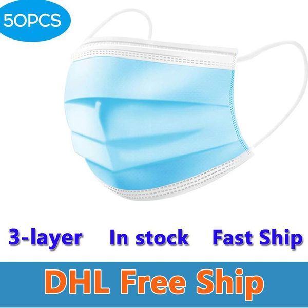 

disposable protection face mask dhl and personal mouth masks health i earloop mask 3-layer masks face non-woven sanitary with teit