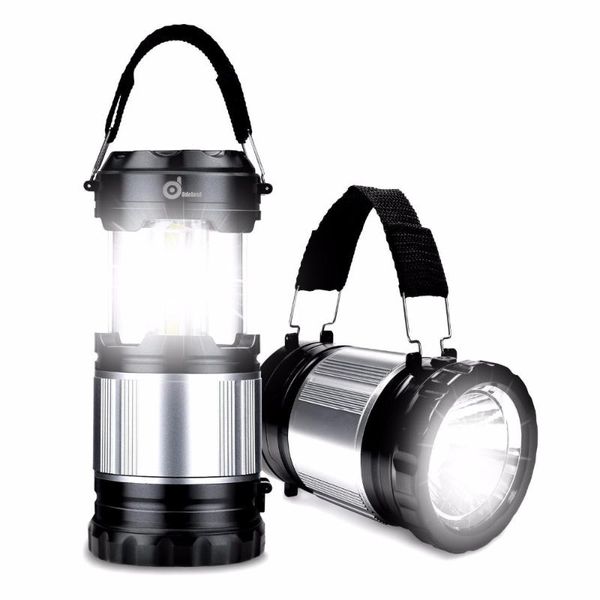 

portable lantern led solar powered camping tent light outdoor collapsible lamp rechargeable torch for camping hiking