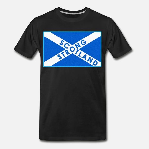

scotland strong t shirt men printed tee shirt plus size 3xl original gift comical summer outfit shirt