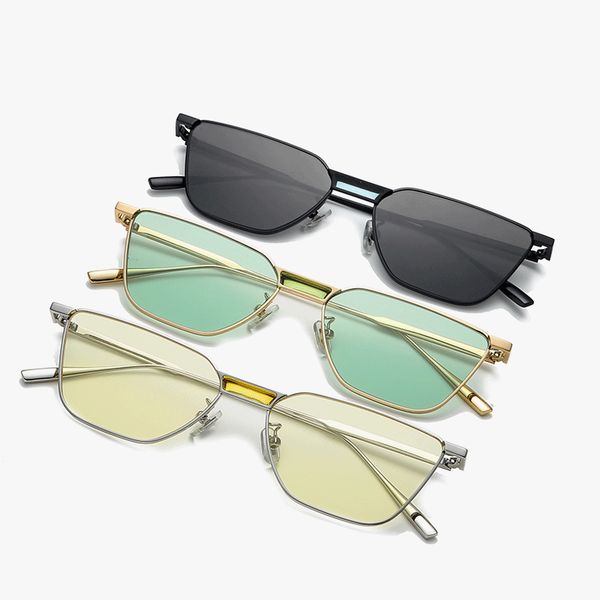 

sunglasses 2021 arrival women round literature sun glasses men original zonnebril mannen dames, White;black
