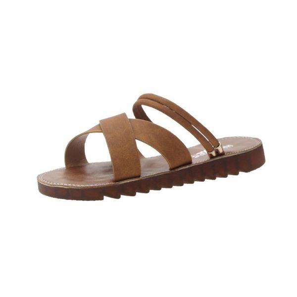 

2020 new summer woven slippers women slip on slides fashion brand square toe flat casual flip flops beach slippers slide sandals, Black