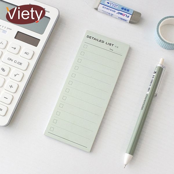 

weekly plan inventory student notebook diary book material escolar memo notepad kawaii stationery school supplies, Purple;pink