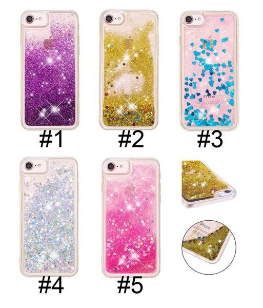 

cgjxsanti -scratch bling glitter stars love heart liquid quicksand transparent soft case for iphone se iphone 11 pro max xs xr 8 7 6s plus