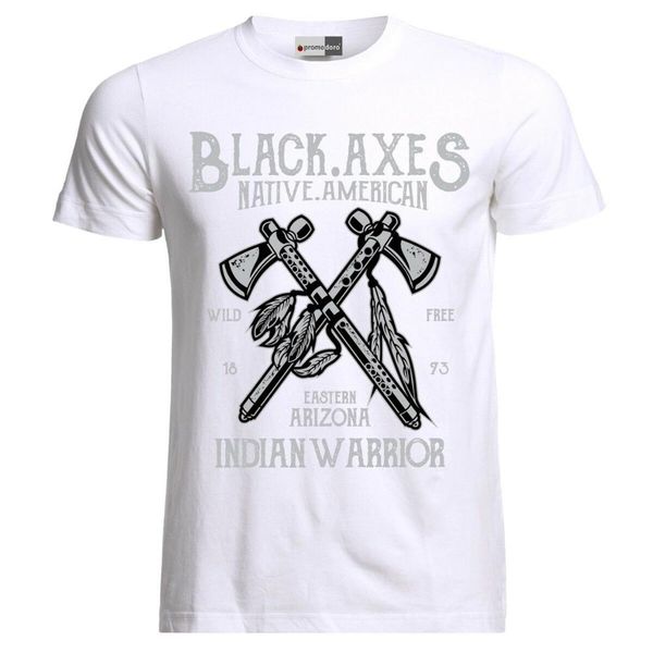 

черные топоры американской аризона indisch t-shirt новой известной марка мужчины топы тис top brand тонкой одежда ретро футболка