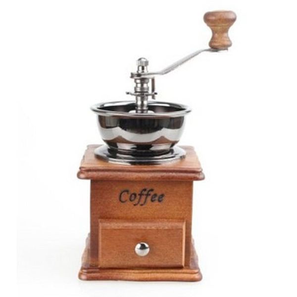 

hand grinder coffee grinder household mini coffee machine retro spice mini burr