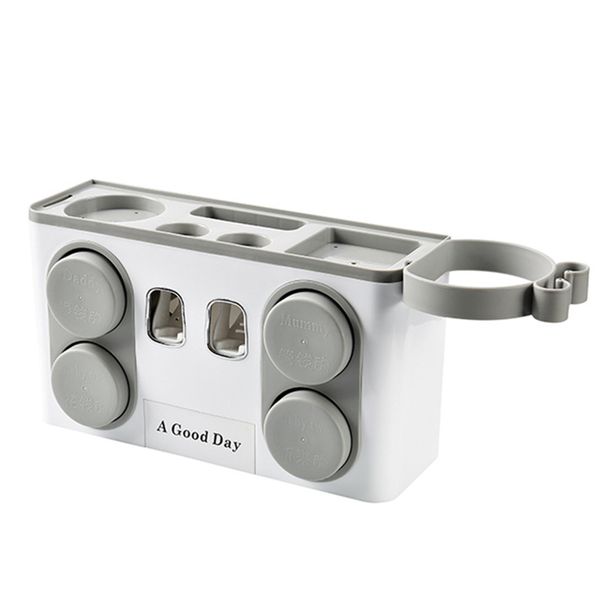 

easy install wall mounted bathroom toothpaste dispenser nail-mould proof