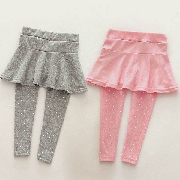 

baby girls pantskirt kids girl legging skirt children wool culotte pants kids legging trousers dress for girls mx200811, Blue