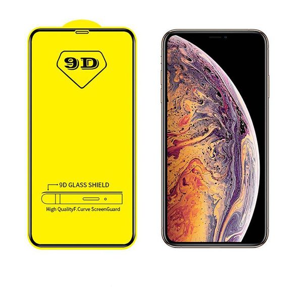 

cgjxs9d tempered glass film full courage screen protector for iphone 11 pro max xs max xr 6 7 8 plus iphone se 2020 samsung a01 a31 a51 a71