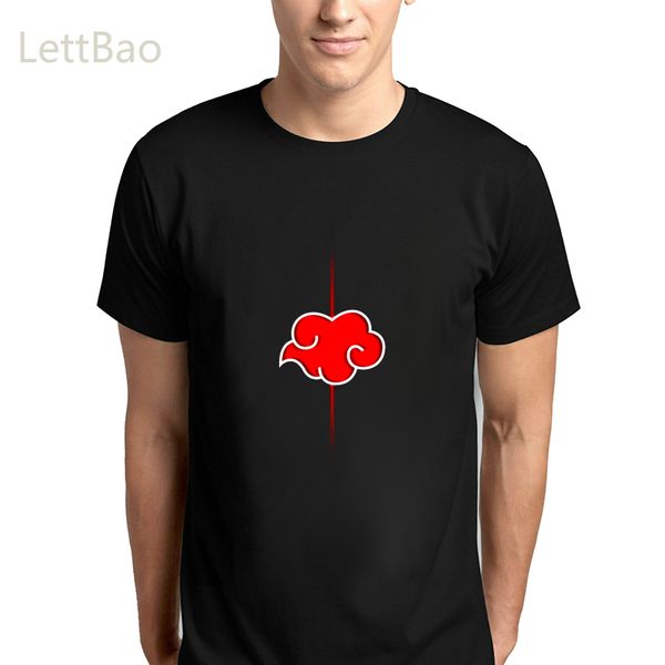 

naruto akatsuki symbol aesthetic summer men's t-shirts naruto uzumaki hipster tshirt anime printed streetwear plus size t-shirt