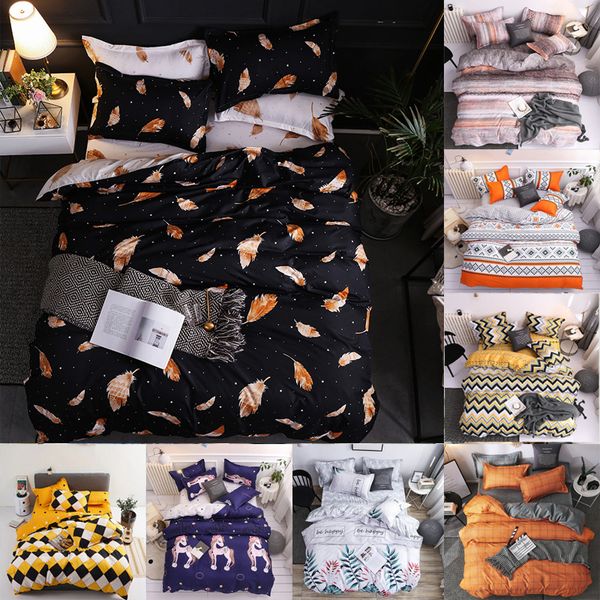 

new autumn and winter aloe cotton four-piece set
