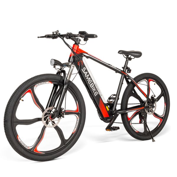 

26 inch lithium battery 36v electric off-road mountain bike smart scooter, Silver;blue