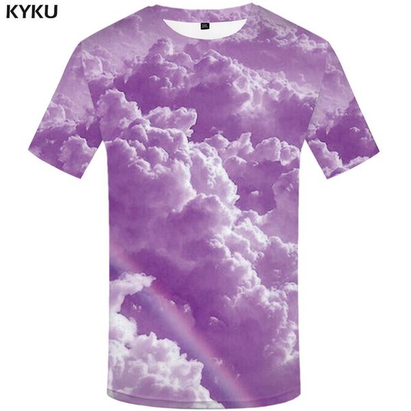 

moon earth anime galaxy animal print 3d summer 3d print shirts kawaii funny anime men clothing