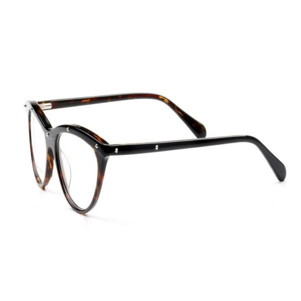 

brand fashion retro acetate full rim rivets progressive multi-focal lens optical eyewear see near far reading eyeglasses, White;black