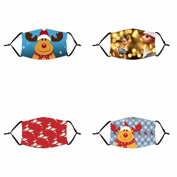 

2020 face mask masks men women party spfashion printed mask dustproof warmth individual printed masks#417, Black