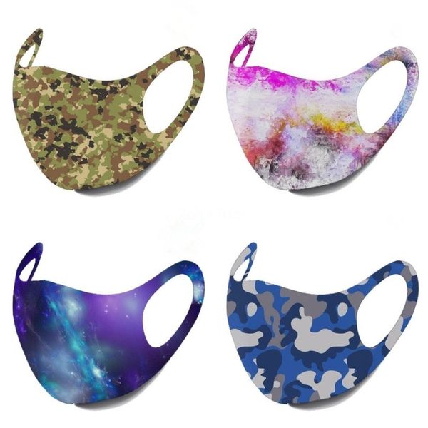 

fashion print neck gaiter multi-purpose biden mask bandanas with filters men outdoor sports protective face #747#893#752