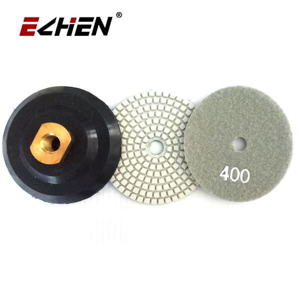 

высокое качество 4inch белые квадраты гибкие мокрой полировки алмазов колодки гранита мрамора кварцевый камень шлифовальные диски