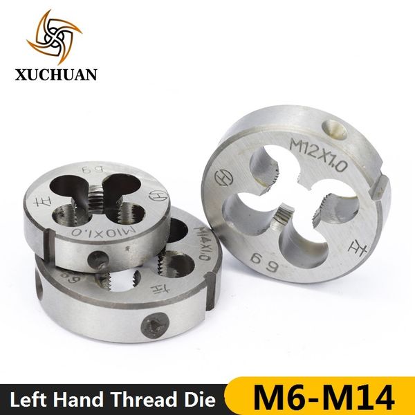

1pc metric left hand thread die machine screw die hand tapping tools m6/m10/m10x1.0/m10x1.5/m12x1.0/m14x1.0