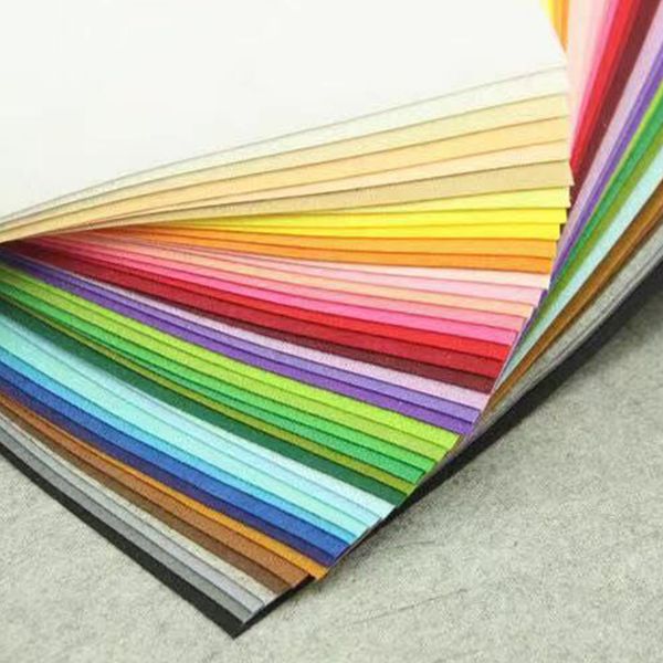 

diy лоскутной войлок ткани handwork 40-цветный craft дошкольной ткани mix