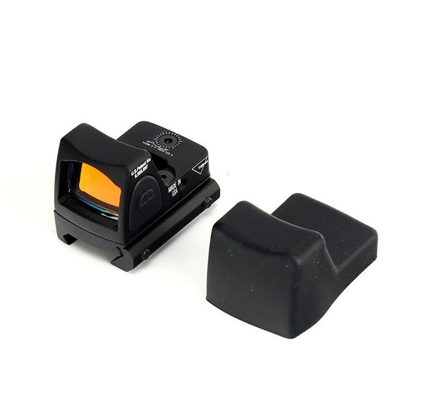 

tacticla 1x mini rmr red dot sight reflex scope picatinny weaver rail mount for airsoft hunting rifle044