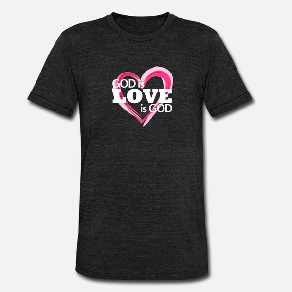 

god is love is god t shirt men design cotton s-xxxl novelty graphic building spring letter shirt