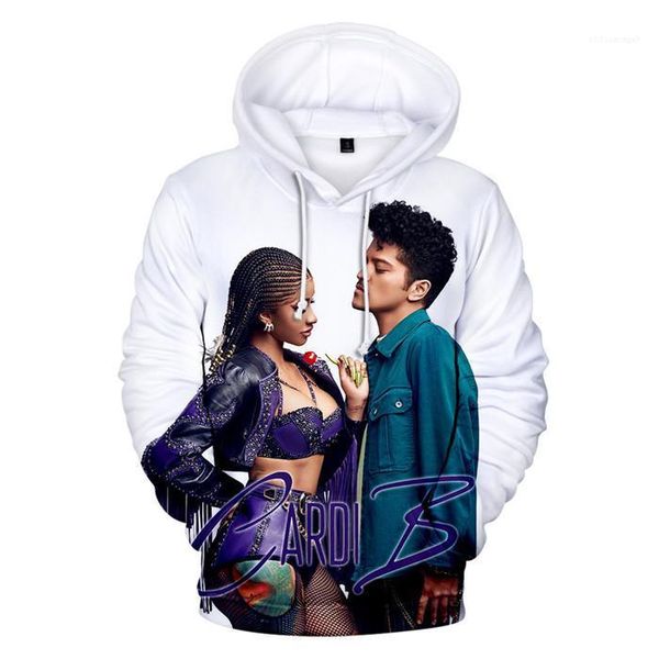 

long sleeve regular o neck casual womens hoodies women rapper cardi b hoodies fashion hooded sweatshirts colorful, Black