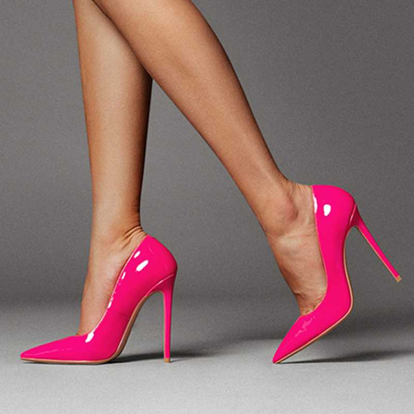 

dress shoes arden furtado spring fashion women's pointed toe elegant pink pumps stilettos heels slip-on white blue, Black