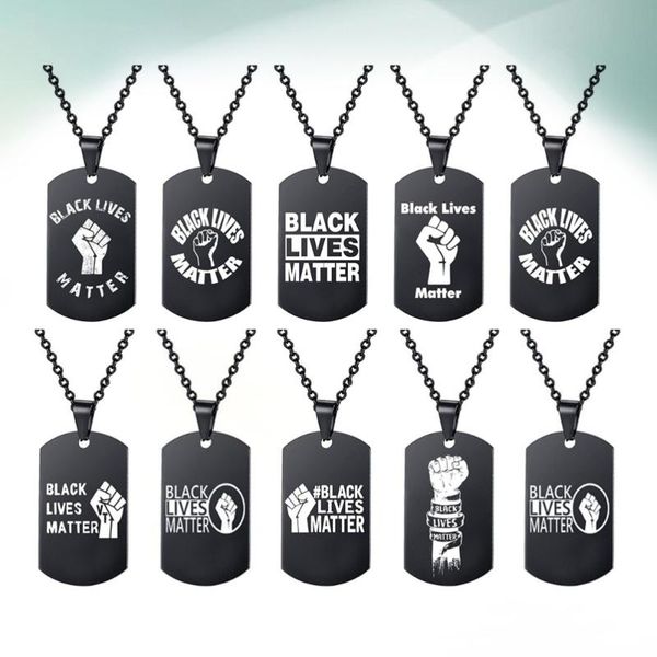 

10pcs stainless steel creative chic pendant necklace costume jewelry for men women, Silver