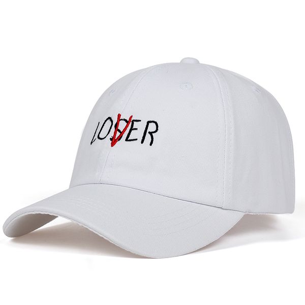 

cap lover loser бейсболка унисекс вышивки 100% хлопок папа hat регулируемый snapback hip hop шляпы хорошее качество, Blue;gray