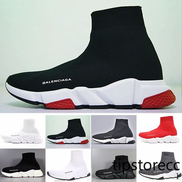 

designer sneakers speed trainer black red gypsophila triple black fashion flat sock boots casual shoes speed trainer runner huy9z