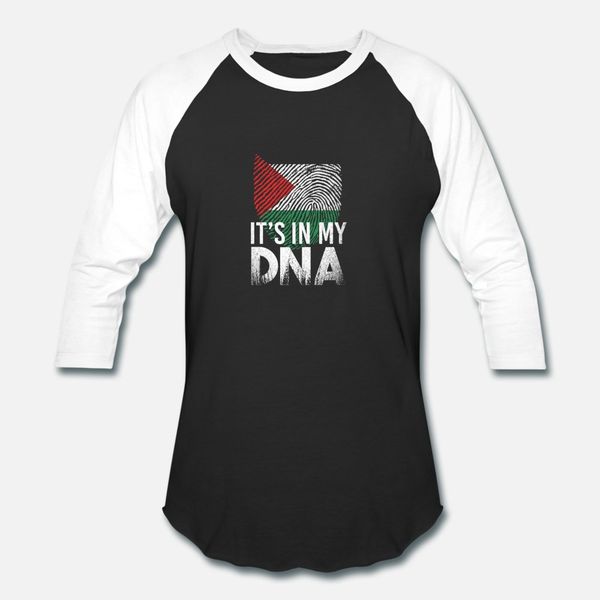 

palestine dna t shirt men customize cotton o neck outfit crazy building summer kawaii shirt