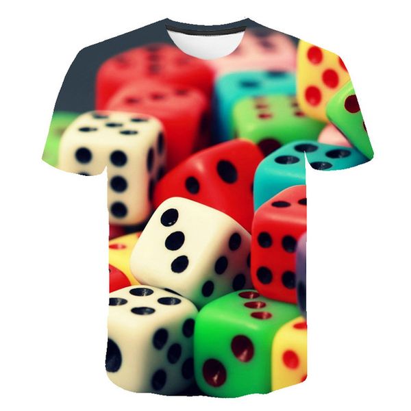 

colorful dizziness 3d print shirts comics horror plus size men clothing