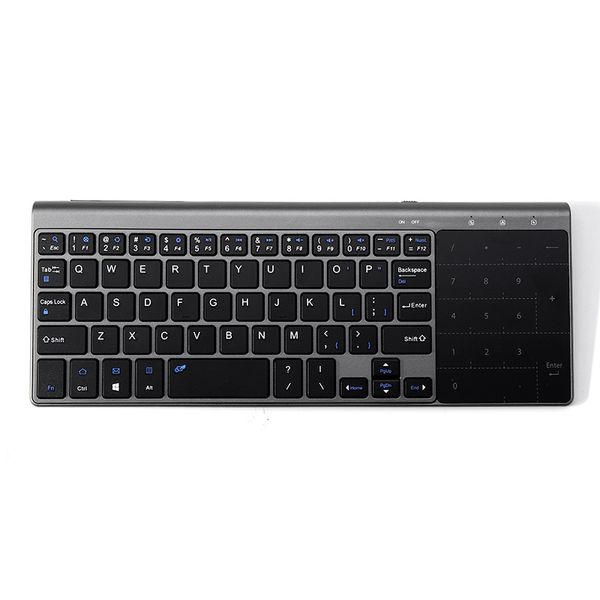 

2.4ghz mini wireless keyboard with touchpad ultra-thin office keyboard for pc deskwindows android