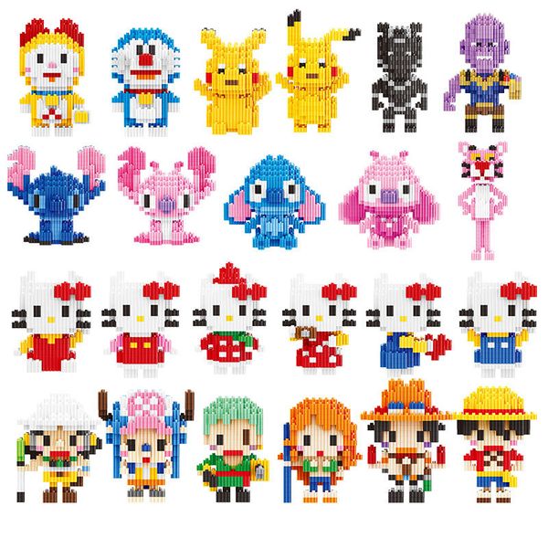 

дети игрушки разнообразие мультипликационных персонажей модели здания блока маленькие игрушки частиц ассамблеи для мальчика девушка младенца