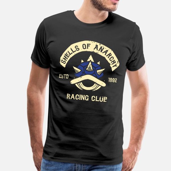 

shells of anarchy t shirt men customized short sleeve o neck solid color gift comfortable summer style novelty shirt