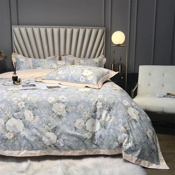 

american country bedding set teen,full  king floral 60s cotton double home textile bed sheet pillow case duvet cover