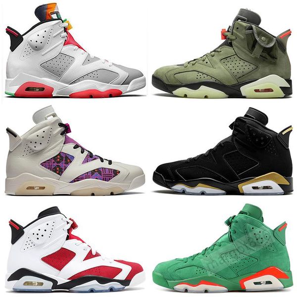 

2020 new blue airing 6s alligator men shoes 3m reflective jumpman 6 sliver graffiti valentine day trainers women sneakers 36-47