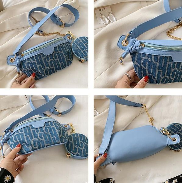 

Fashion Women Chest Bag Personality Casual Girl Crossbody Shoulder Bags Wallet Bag High Quality Female Bag