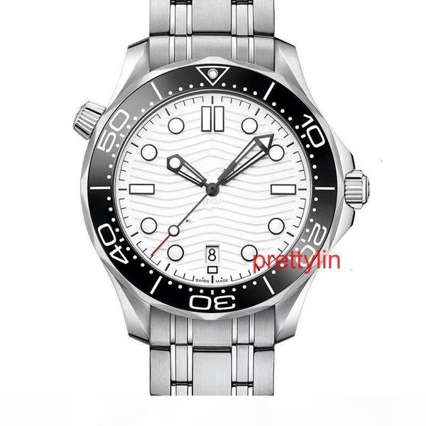 

hipdesignerampal series luxury mens watches automatic men designer watches 300m movement watch folding clasp wristwatches, Slivery;brown