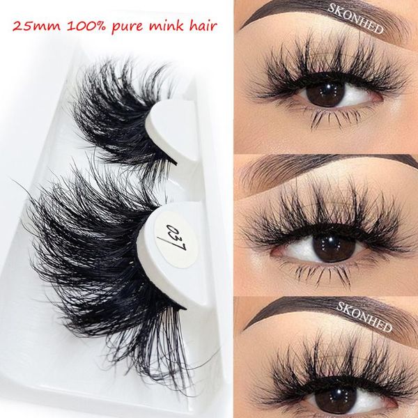 

false eyelashes pretty fashion 25mm lashes 100%3d mink thick long falseeyelashes wispy fluffy handmade cruelty-beauty