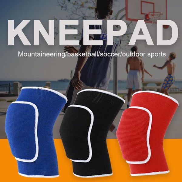 

3 color nylon knee sleeve knee brace pad breathable joint pain keep warm fitness durable stretchy anti-collision, Black;gray