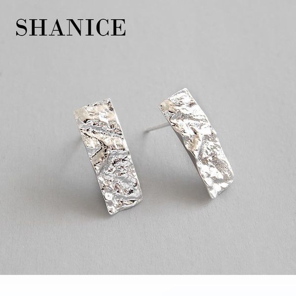 

shanice 100% 925 sterling silver 4a white cz exquisite stud earrings for women fashion earrings jewelry gift, Golden;silver