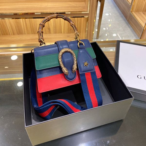 

2020 bamboo shoulder bag handbag wallet designer backpack Sac à main card holder suitcase duffle bag wallet bag