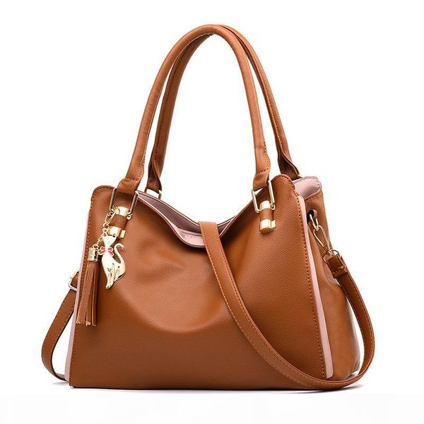 

fashion designer women bags handbags wallets leather bag crossbody shoulder bags messenger tote bag purse 5 colors brown