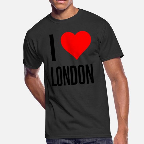 

i love london t shirt men gift tee shirt round neck letters gift comfortable summer outfit shirt