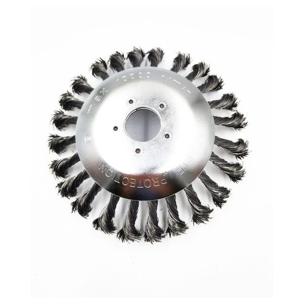 

6/8'' grass cutter trimmer parts wear-resistant steel wire rust removal weeding plate mower head blade easy to install and use