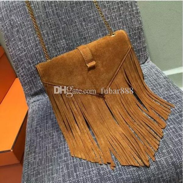 

hight quality quality nubuck leather women shoulder bag genuine leather tassel bag tote